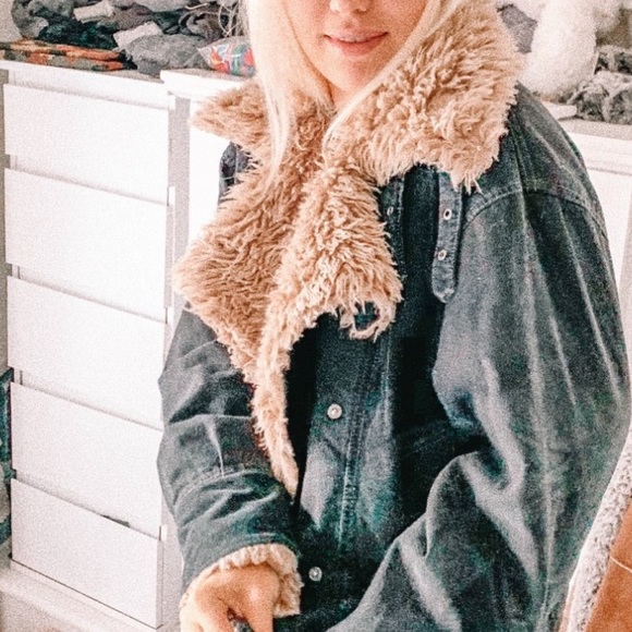 Nwt Free People Owen Sherpa Jacket 